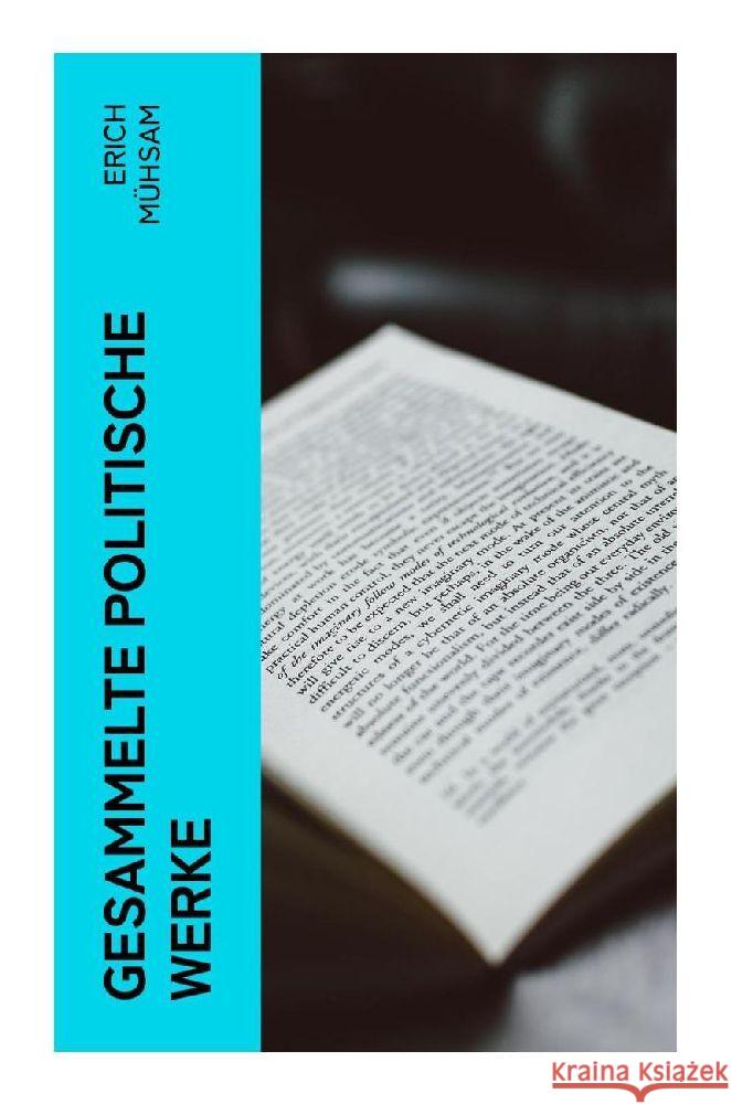 Gesammelte politische Werke Mühsam, Erich 9788027350971 e-artnow - książka