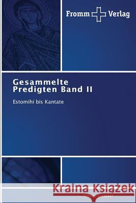 Gesammelte Predigten Band II Simone Gutacker 9783841604422 Fromm Verlag - książka