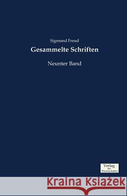 Gesammelte Schriften: Neunter Band Sigmund Freud 9783957007391 Vero Verlag - książka