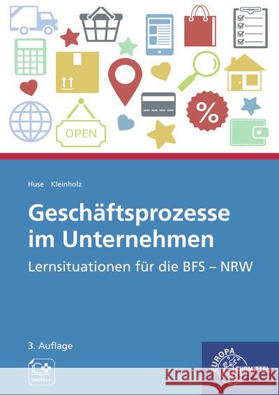 Geschäftsprozesse im Unternehmen Huse, Karin 9783758523366 Europa-Lehrmittel - książka