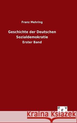 Geschichte der Deutschen Sozialdemokratie Mehring, Franz 9783734003202 Salzwasser-Verlag Gmbh - książka