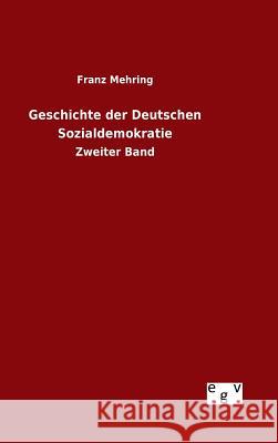 Geschichte der Deutschen Sozialdemokratie Mehring, Franz 9783734003219 Salzwasser-Verlag Gmbh - książka