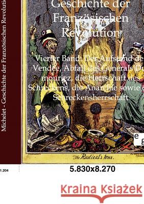 Geschichte der Französischen Revolution Michelet, Jules 9783863824662 Europäischer Geschichtsverlag - książka