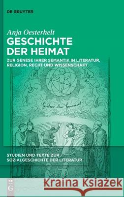 Geschichte der Heimat Oesterhelt, Anja 9783110707731 de Gruyter - książka