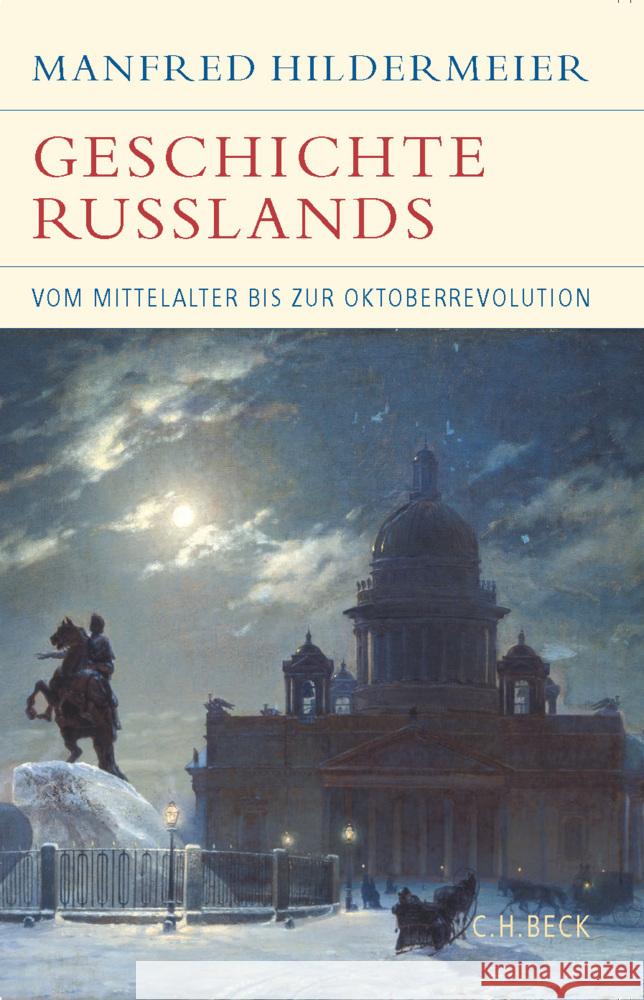 Geschichte Russlands Hildermeier, Manfred 9783406793981 Beck - książka