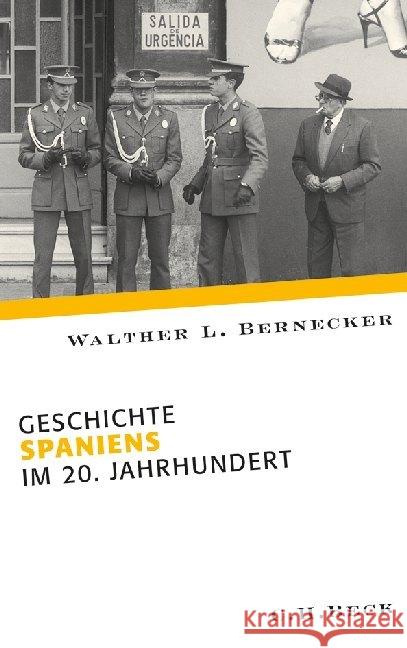 Geschichte Spaniens im 20. Jahrhundert Bernecker, Walther L.   9783406601590 BECK - książka