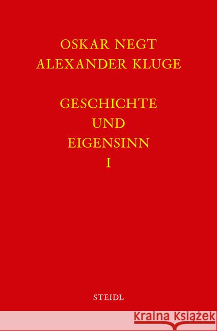 Geschichte und Eigensinn I: Geschichtliche Organisation der Arbeitsvermögen  9783958291577 Steidl - książka
