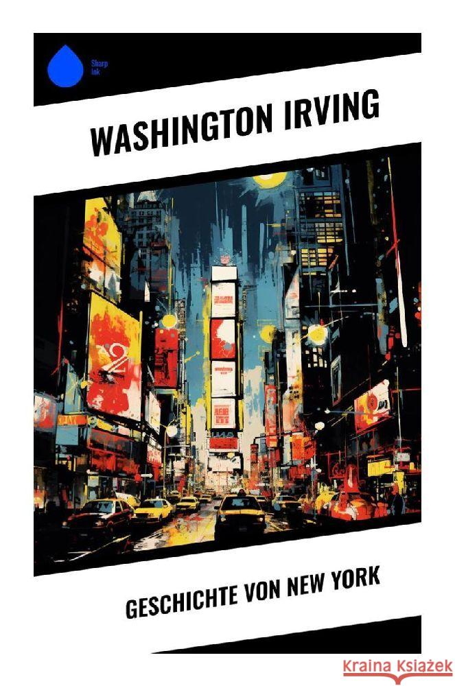 Geschichte von New York Irving, Washington 9788028345440 Sharp Ink - książka