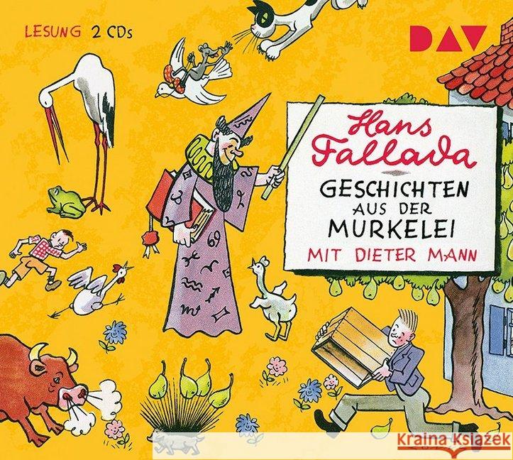 Geschichten aus der Murkelei, 2 Audio-CDs : Lesung mit Dieter Mann (2 CDs), Lesung. CD Standard Audio Format Fallada, Hans 9783742403742 Der Audio Verlag, DAV - książka
