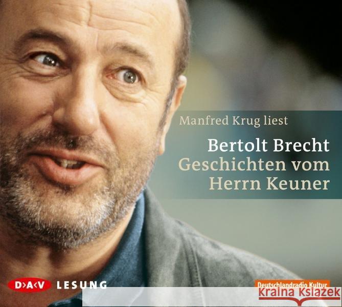 Geschichten vom Herrn Keuner, 1 Audio-CD Brecht, Bertolt 9783862311590 Der Audio Verlag, DAV - książka