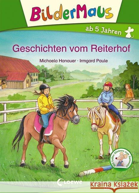 Geschichten vom Reiterhof Hanauer, Michaela 9783785585733 Loewe Verlag - książka