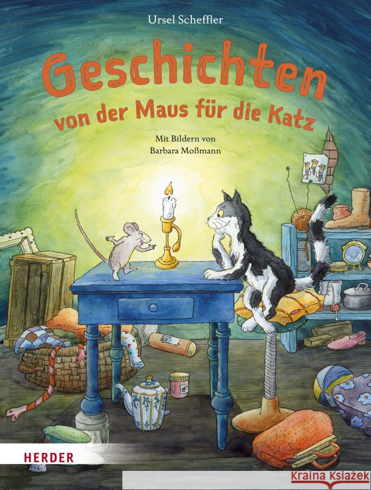 Geschichten von der Maus für die Katz Scheffler, Ursel 9783451716331 Herder, Freiburg - książka