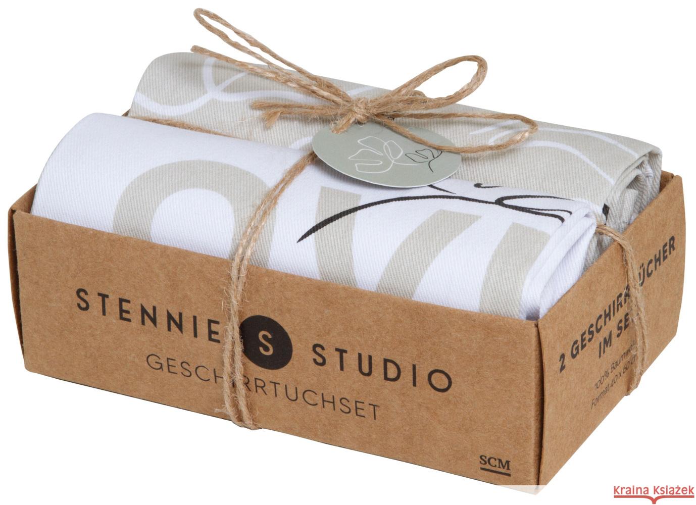 Geschirrtuchset - Stennie Studio Stennie 4250330935244 SCM Collection - książka