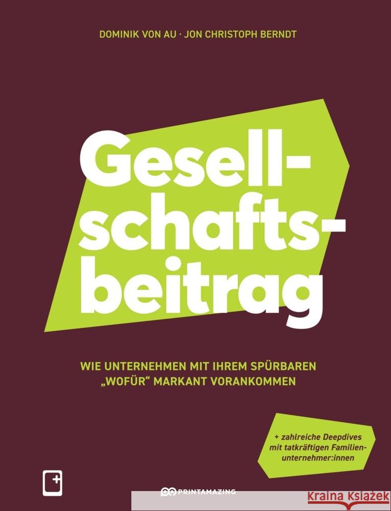 Gesellschaftsbeitrag Au, Dominik von, Berndt, Jon Christoph 9783982423944 Brandamazing - książka