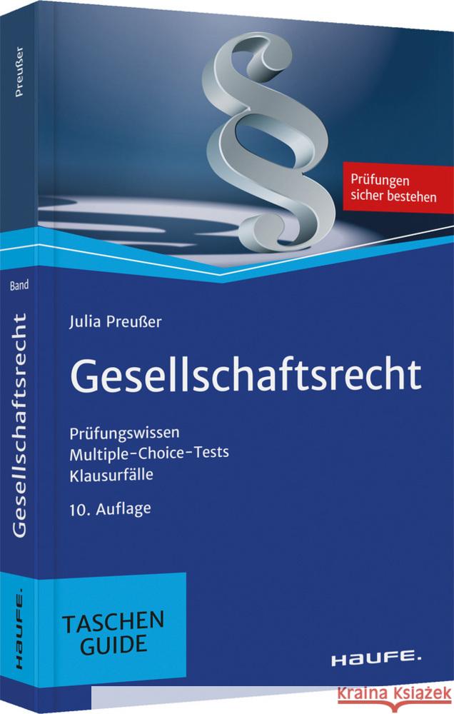 Gesellschaftsrecht Preußer, Julia 9783648157367 Haufe-Lexware - książka