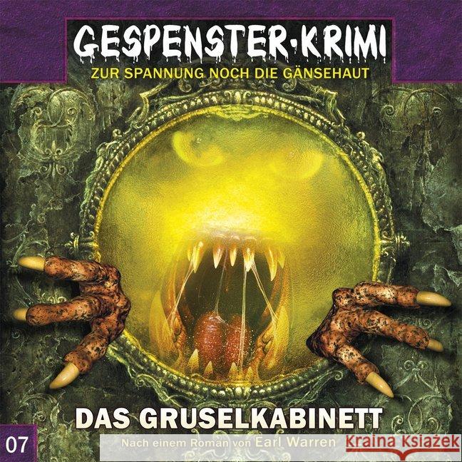 Gespenster-Krimi - Das Gruselkabinett, 1 Audio-CD  9783945757413 Delta Music & Entertainment Hörbücher - książka