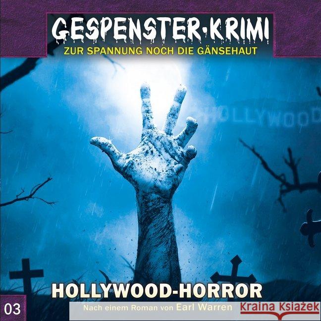 Gespenster-Krimi - Hollywood-Horror, 1 Audio-CD Topf, Markus 9783945757055 Contendo - książka