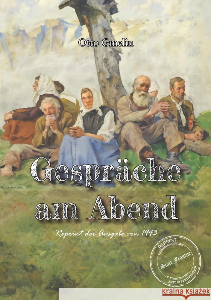 Gespräche am Abend Gmelin, Otto 9783989791855 Oldtimertools-Verlag - książka
