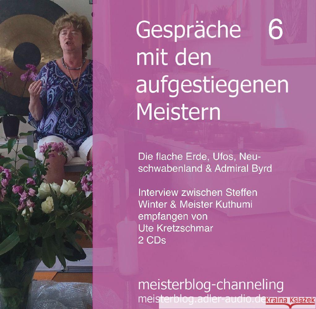 Gespräche mit den aufgestiegenen Meistern 6, 2 Audio-CD Kretzschmar, Ute 9783948034474 Antar - książka