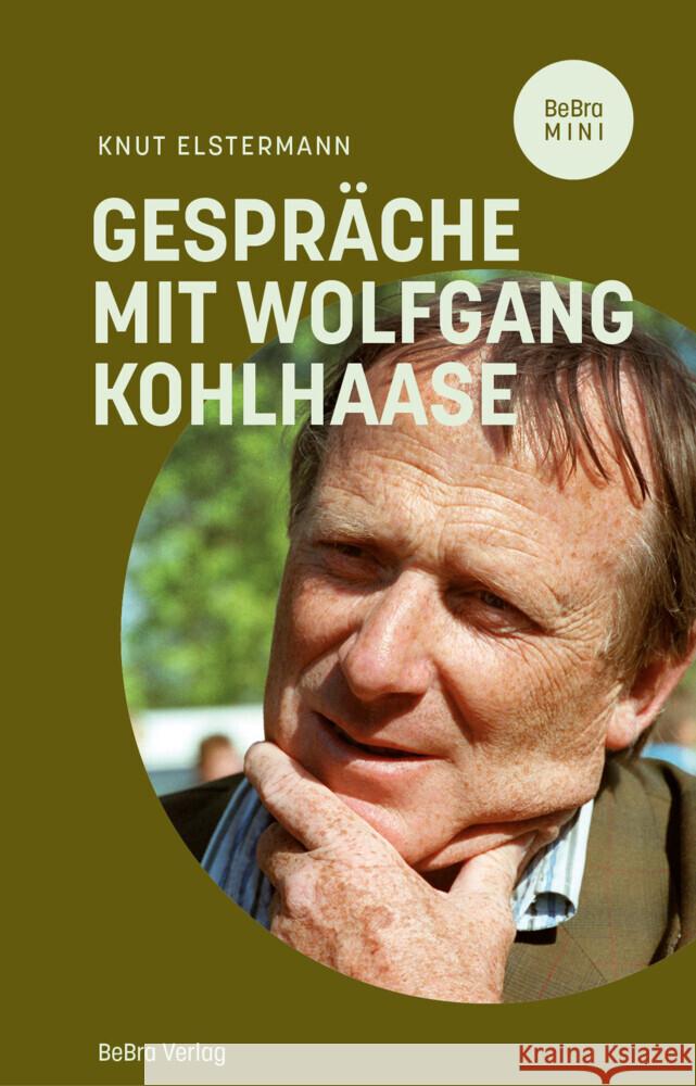 Gespräche mit Wolfgang Kohlhaase Elstermann, Knut 9783814802855 Berlin Edition im bebra verlag - książka