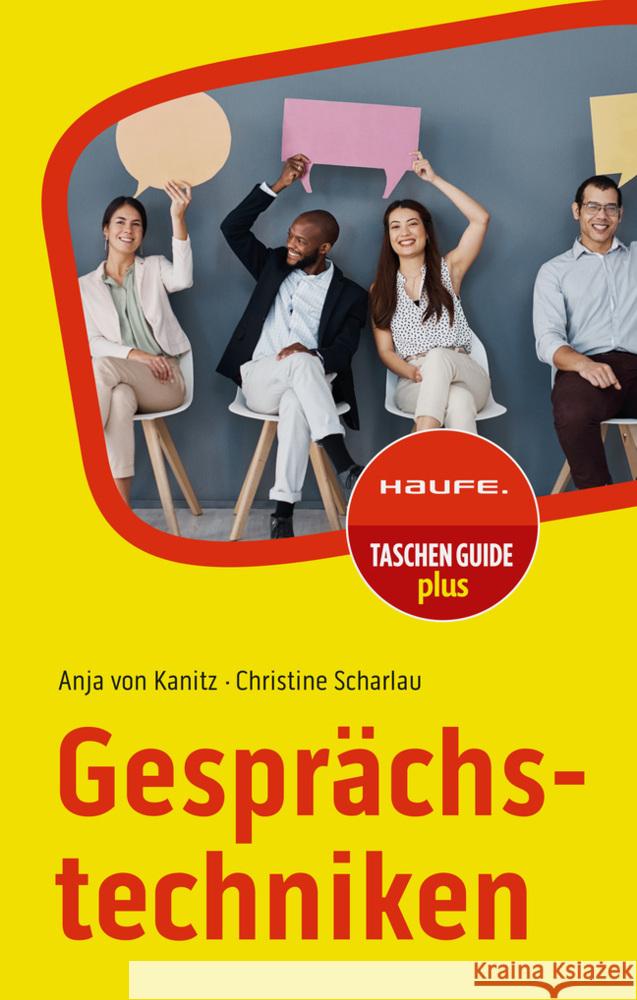 Gesprächstechniken Kanitz, Anja von, Scharlau, Christine 9783648181270 Haufe - książka