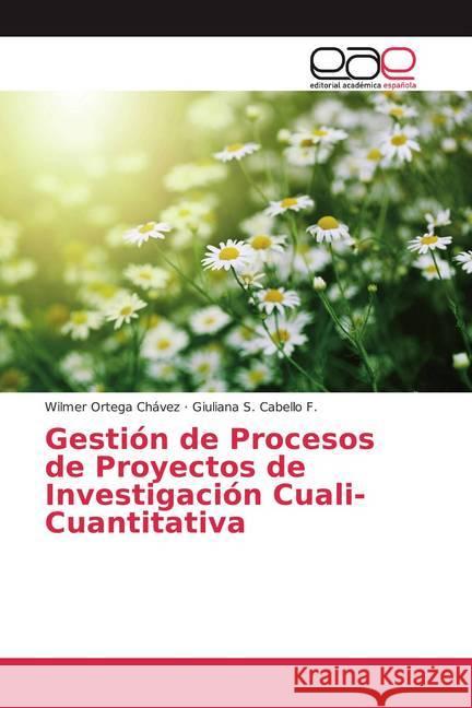 Gestión de Procesos de Proyectos de Investigación Cuali-Cuantitativa Ortega Chávez, Wilmer; Cabello F., Giuliana S. 9786139433674 Editorial Académica Española - książka