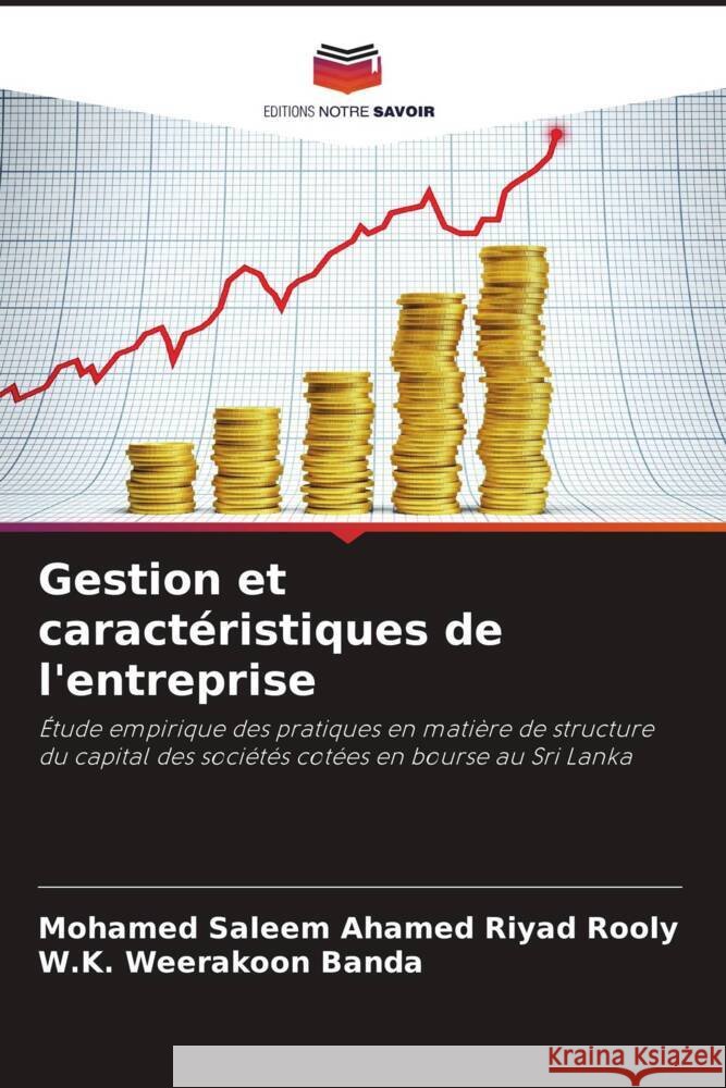 Gestion et caractéristiques de l'entreprise Ahamed Riyad Rooly, Mohamed Saleem, Weerakoon Banda, W.K. 9786206352747 Editions Notre Savoir - książka
