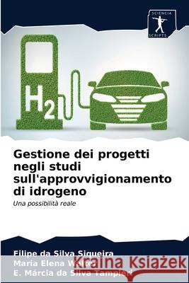 Gestione dei progetti negli studi sull'approvvigionamento di idrogeno Filipe Da Silva Siqueira, Maria Elena Walter, E Márcia Da Silva Tampieri 9786200853530 Sciencia Scripts - książka