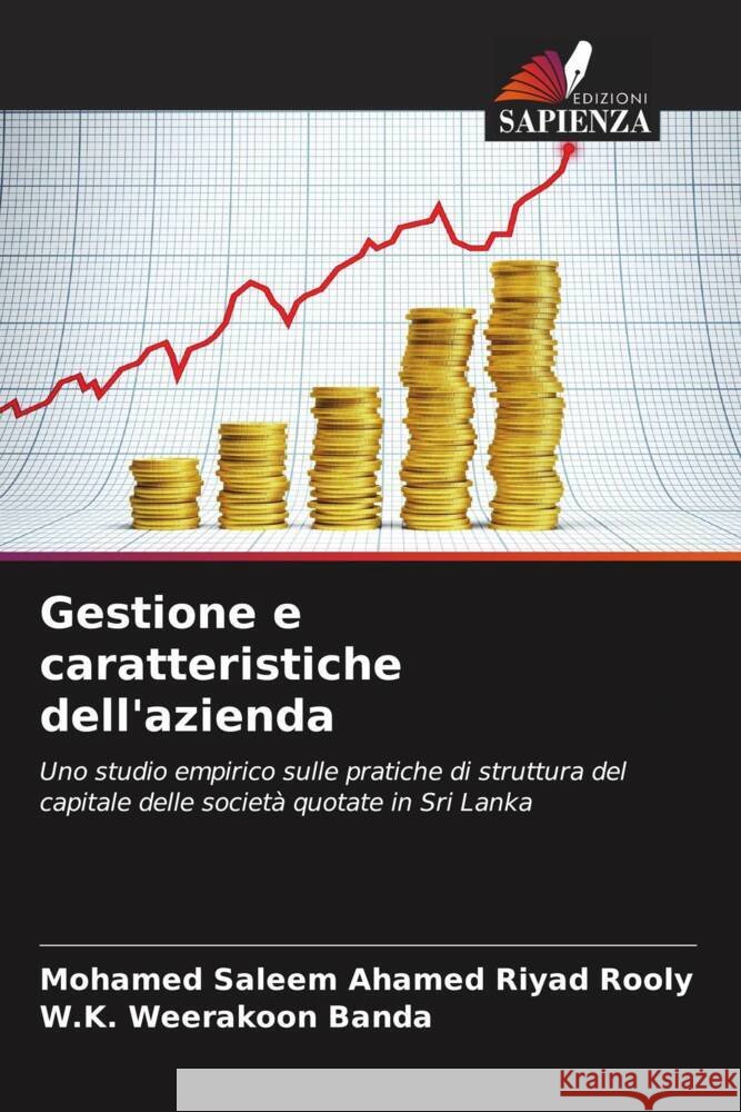 Gestione e caratteristiche dell'azienda Ahamed Riyad Rooly, Mohamed Saleem, Weerakoon Banda, W.K. 9786206352761 Edizioni Sapienza - książka