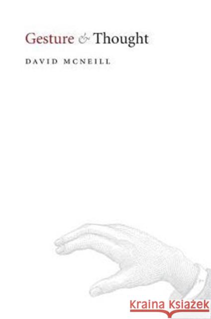 Gesture and Thought David McNeill 9780226514635  - książka