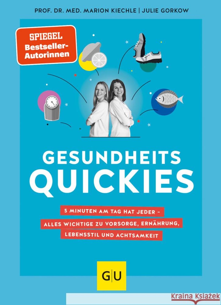 Gesundheitsquickies Gorkow, Julie, Kiechle, Marion 9783833883620 Gräfe & Unzer - książka