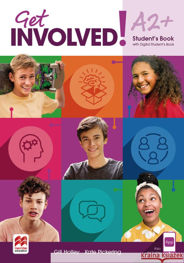 Get involved!, m. 1 Buch, m. 1 Beilage Holley, Gill, Pickering, Kate 9783197729824 Hueber - książka