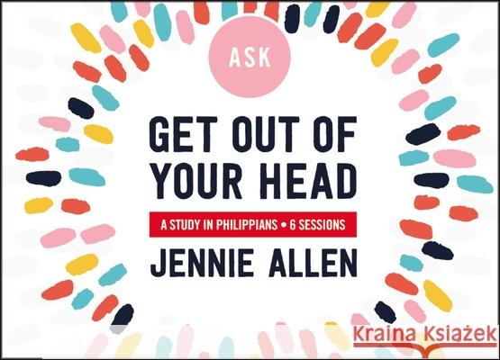 Get Out of Your Head Conversation Card Deck: A Study in Philippians Jennie Allen 9780310116417 Thomas Nelson - książka