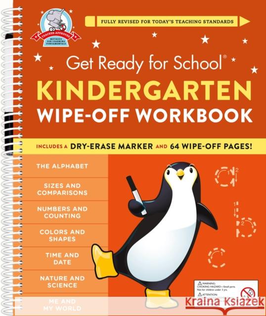 Get Ready for School: Kindergarten Wipe-Off Workbook Heather Stella 9780762481224 Black Dog & Leventhal Publishers - książka