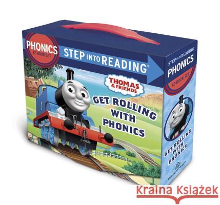 Get Rolling with Phonics (Thomas & Friends): 12 Step Into Reading Books Webster, Christy 9781101937266 Random House Books for Young Readers - książka