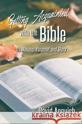 Getting Acquainted with the Bible: Its Makeup, Purpose, and Story David Anguish 9780578434278 Carchlex Books - książka