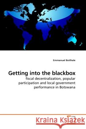 Getting into the blackbox Botlhale, Emmanuel 9783836455732 VDM Verlag - książka