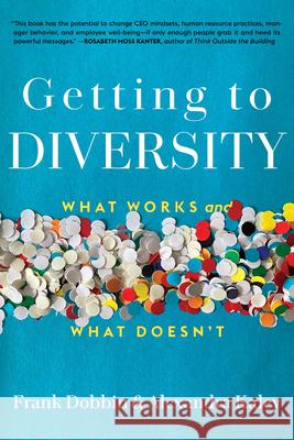 Getting to Diversity: What Works and What Doesn’t Alexandra Kalev 9780674297234 Belknap Press - książka