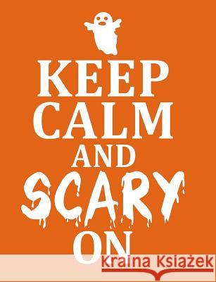 Ghost Keep Calm Hexagonal Composition Notebook: Hexagon Paper .5 Per Side (7.44 X 9.69) Keep Calm and Scary on Hex Grid Mapping Book Midnight Science 9781726380140 Createspace Independent Publishing Platform - książka