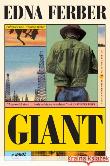 Giant Edna Ferber Stuart M. Rosen 9780060956707 HarperCollins Publishers - książka