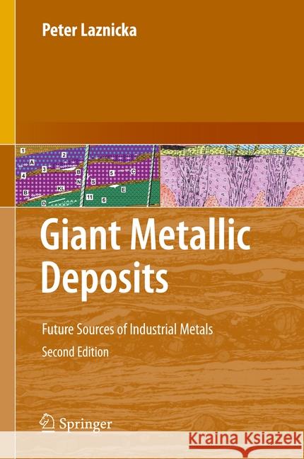 Giant Metallic Deposits: Future Sources of Industrial Metals Laznicka, Peter 9783662500163 Springer - książka
