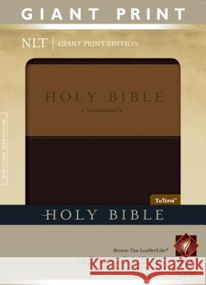 Giant Print Bible-NLT Tyndale 9781414337494 Tyndale House Publishers - książka