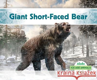 Giant Short-Faced Bear Julie Murray 9781098266356 Abdo Kids Jumbo - książka