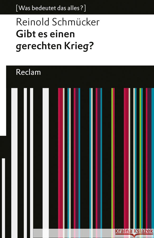 Gibt es einen gerechten Krieg? Schmücker, Reinold 9783150145968 Reclam, Ditzingen - książka