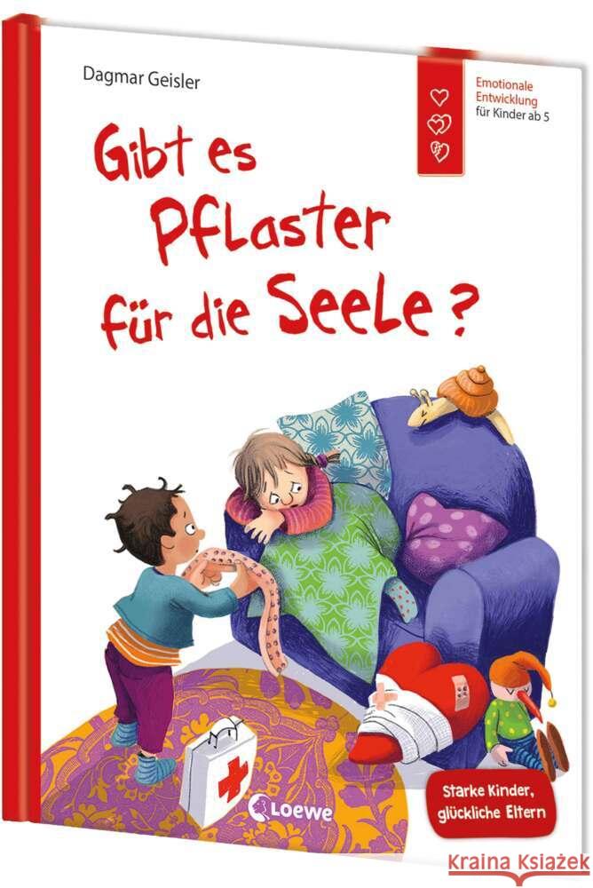 Gibt es Pflaster für die Seele? (Starke Kinder, glückliche Eltern) Geisler, Dagmar 9783743219199 Loewe - książka