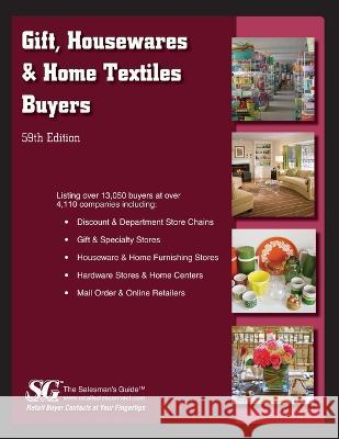 Gifts, Housewares & Home Textile Buyers Directory 2022 Pearline Jaikumar   9781954866201 Retail Sales Connect - książka