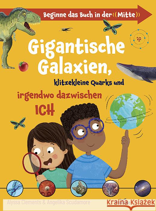 Gigantische Galaxien, klitzekleine Quarks und irgendwo dazwischen ich Clements, Alyssa 9783963624209 Francke-Buch - książka