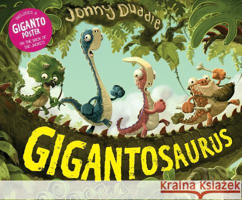 Gigantosaurus Jonny Duddle Jonny Duddle 9780763671310 Templar Books - książka