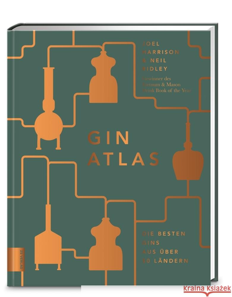 Gin Atlas Harrison, Joel; Ridley, Neil 9783965840713 ZS Zabert und Sandmann - książka