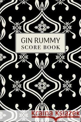 Gin Rummy Score Book: 6x9, 110 pages, Keep Track of Scoring Card Games Black Ostrich Lane Co 9781706576402 Independently Published - książka